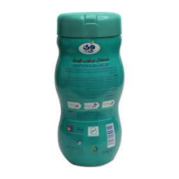 دستمال مرطوب کودک وی کر مدل عصاره آلوئه ورا و روغن زیتون بسته 70 عددی