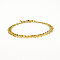 دستبند زنانه مانچو مدل پولکی کد bf730