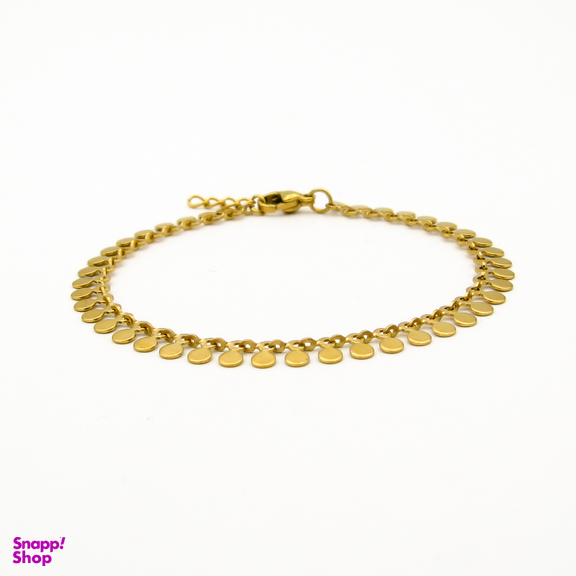 دستبند زنانه مانچو مدل پولکی کد bf730