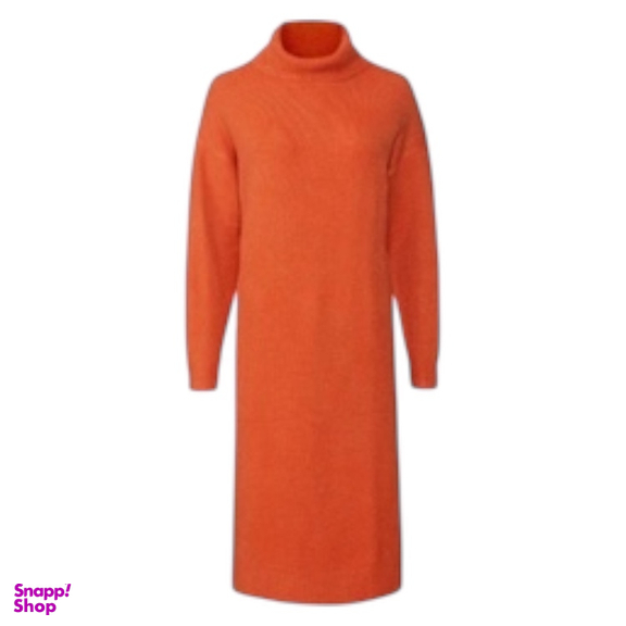 مانتو بافت زنانه اسمارا کد es01 رنگ نارنجی