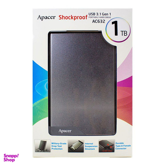 هارد اکسترنال اپیسر مدل Ac632 ظرفیت 1TB
