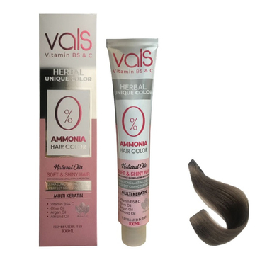 رنگ مو والس شماره 7.7 رنگ بلوند زیتونی روشن حجم 100 میلی لیتر