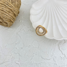 انگشتر زنانه ژوپینگ مدل دایره کد R4945