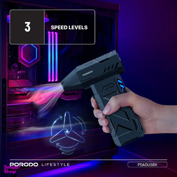 جت فن 160 وات پرودو مدل PDADUSBK Turboblast