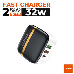 شارژر دیواری گوشی موبایل الدینیو مدل A3513Q به همراه کابل USB-C