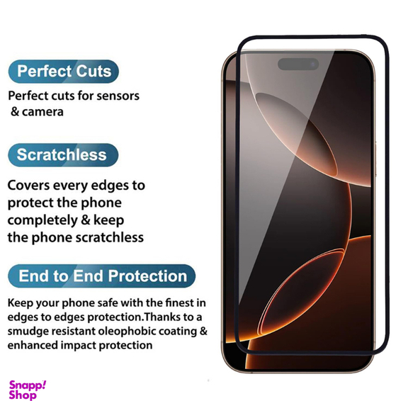 حافظ صفحه نمایش گوشی کینگ پاور مدل AntiStatic Plus مناسب اپل iPhone 16 Pro Max