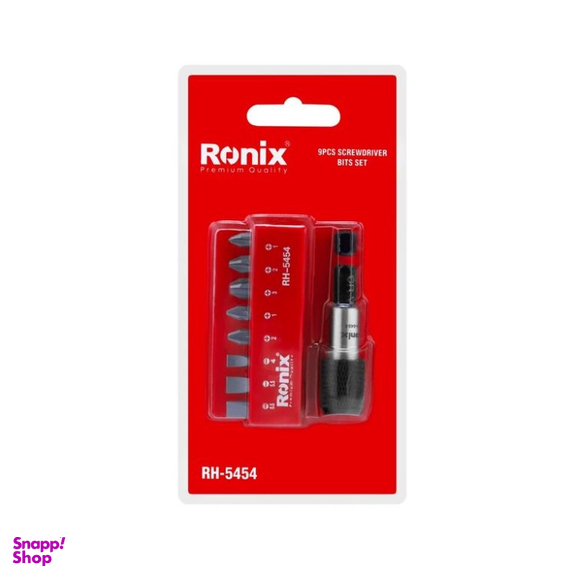 ست 9 عددی رابط و سری پیچ گوشتی رونیکس کد RH-5454
