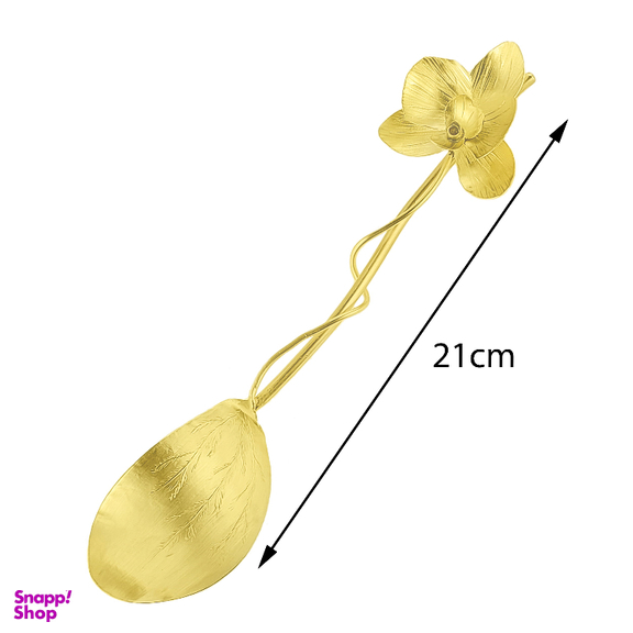 قاشق آجیل خوری مدل گل ارکیده کد 1326