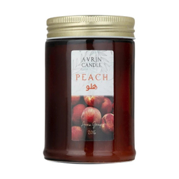 شمع اورین مدل لیان هلو وزن 500 گرم