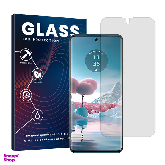 محافظ صفحه نمایش شفاف گلس مدل HyGEL مناسب گوشی موبایل موتورولا Edge 40 Neo