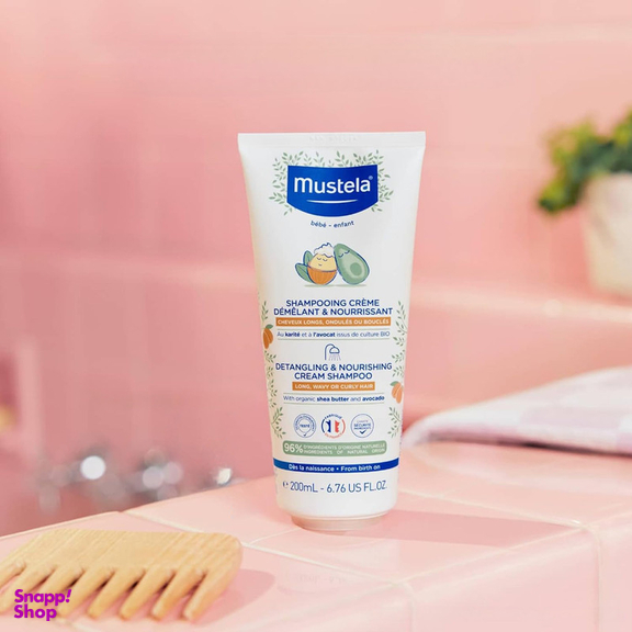 شامپو کودک موستلا مدل گره بازکن حجم 200 میلی لیتر