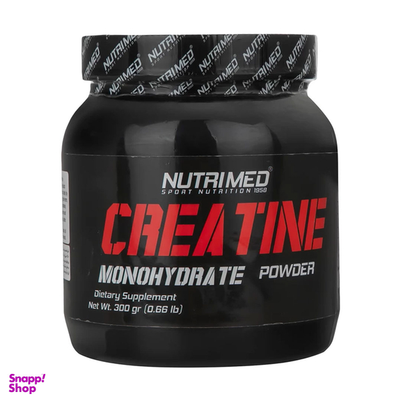 پودر کراتین مونوهیدرات نوتریمد وزن 300 گرم