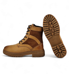 نیم بوت مردانه چرم کاکتوس مدل s۴۰۲۵ رنگ عسلی