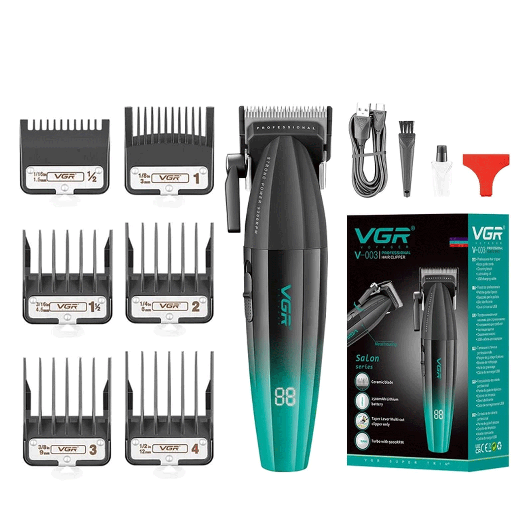 ماشین اصلاح موی سر و صورت وی جی ار مدل V-003