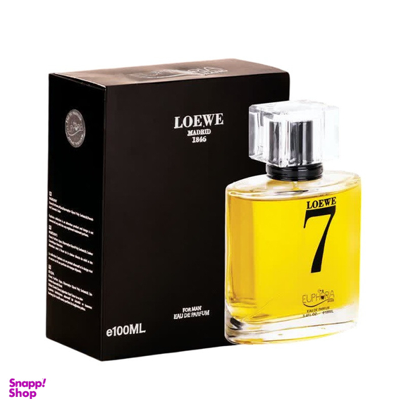 ادو پرفیوم مردانه ایفوریا مدل لووه 7 با رایحه گرم حجم 100 میلی لیتر