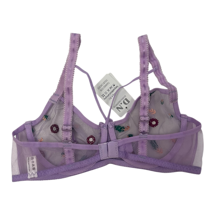 ست شورت و سوتین زنانه طرح بابونه کد NM-D.N_01 رنگ یاسی