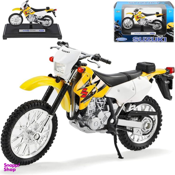 ماکت موتور ویلی طرح سوزوکی مدل DR-Z400S