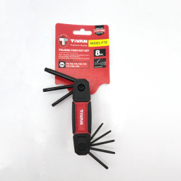 آچار آلن ستاره ای تیوان مدل YP-FT8-8PC مجموعه 8 عددی