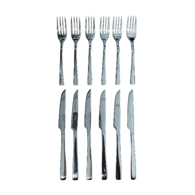 سرویس چاقو و چنگال 12 عددی گیلدا کد 1103