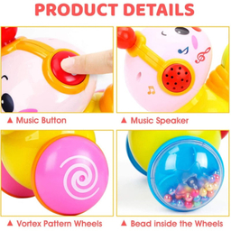 کرم خزنده موزیکال هولی تویز مدل 997 Hola Toys
