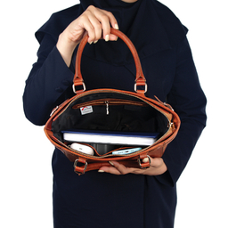 کیف دستی زنانه چرم بارز کد DZ67.1