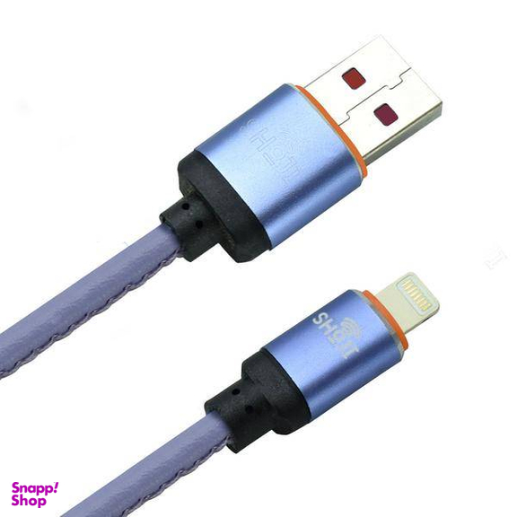کابل شارژر USB به Lightning کد SH-1019 طول 1 متر