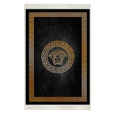 فرش ماشینی چاپی بدون تار و پود هانوکس مدل ورساچه کد HAM.428.4