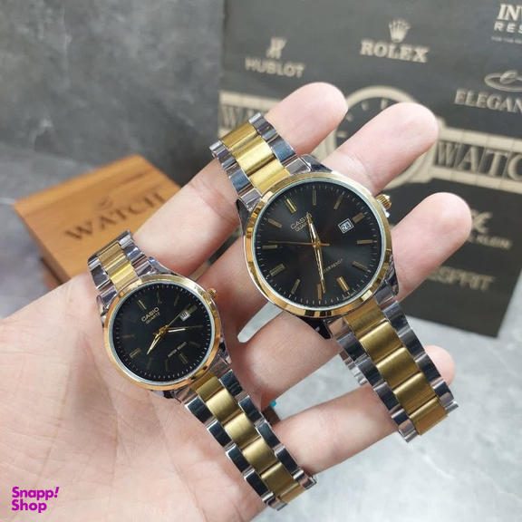 ساعت مچی عقربه ای سیتیزن مدل MTP-S392G رنگ طلایی نقره ای