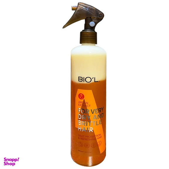 اسپری دوفاز مو بیول مدل Argan Extract حجم 450 میلی لیتر