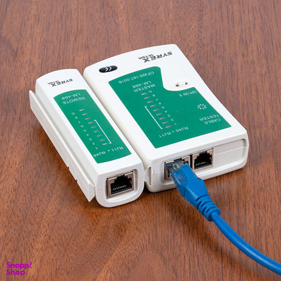 تستر کابل شبکه سایرکس مدل SX-T8M