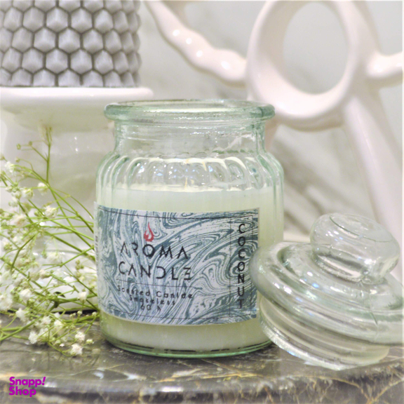 شمع معطر آروما کندل رایحه نارگیل