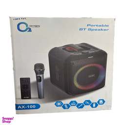 اسپیکر بلوتوثی قابل حمل اکسیژن مدل AX100