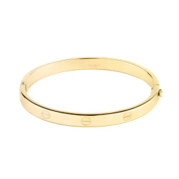 دستبند طلا 18 عیار زنانه مدل کارتیه کد 512 سایز 2