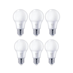 لامپ LED حبابی 10 وات بورسر مدل A60 پایه E27 بسته 6 عددی