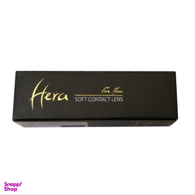 لنز رنگی سالیانه هرا شماره 7 کد HJ210 رنگ طوسی دور مشکی