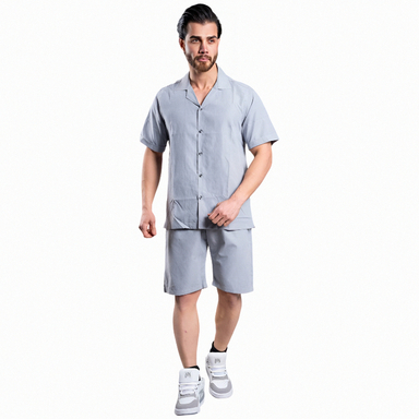 ست پیراهن و شلوارک مردانه مدل میکرو کد 01