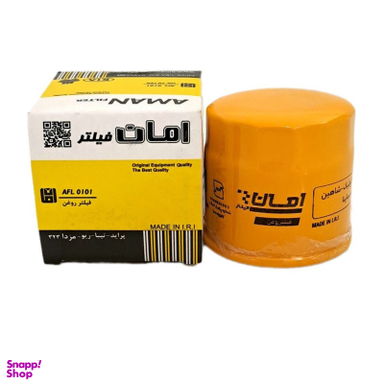 فیلتر روغن امان فیلتر مدل 0101 مناسب کوییک، تیبا، ریو، مزدا 323، ساینا پراید