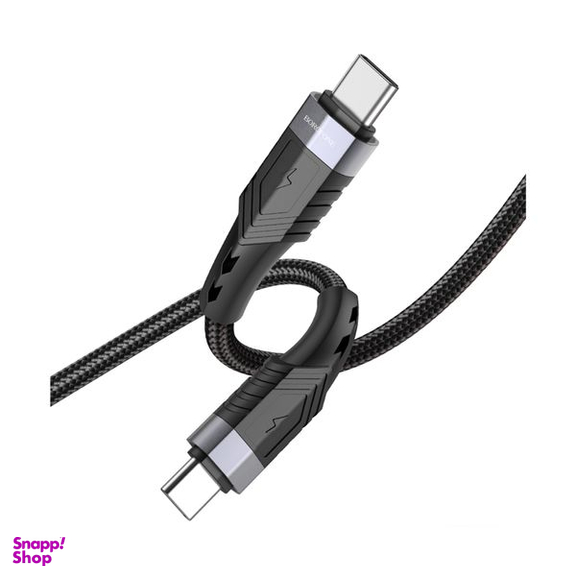 کابل USB-C بروفون مدل BU35 60W طول 120 سانتی متر
