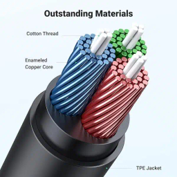 کابل افزایش صدا AUX Jack 3.5mm یوگرین کد AV118 طول 3 متر