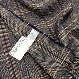 شال گردن مردانه دفکتو طرح چهارخانه کد 605