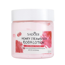 کره بدن سادور مدل عسل توت فرنگی وزن 250 گرم