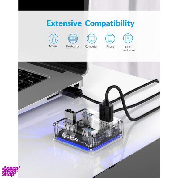هاب 4 پورت USB3.2 اوریکو مدل MH4UC-U3