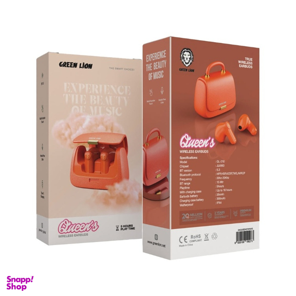 ایرفون بی سیم بلوتوثی گرین لاین مدل Queen's