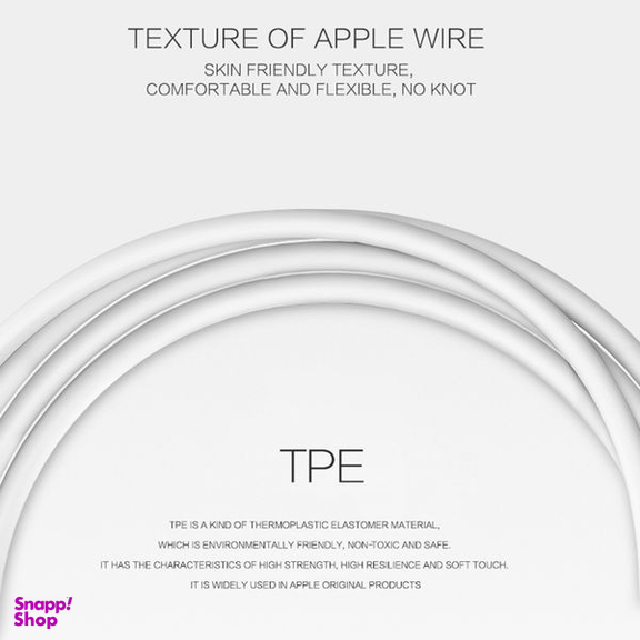 کابل تبدیل USB-C به لایتنینگ پاواریال مدل PA-X12 طول 1 متر