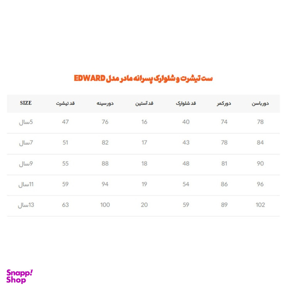ست تیشرت و شلوارک پسرانه مادر مدل ادوارد کد AM-MA-Edward رنگ آبی