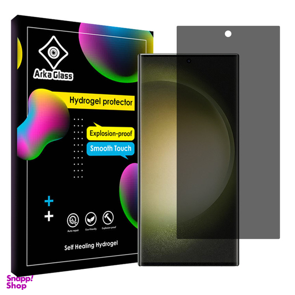 محافظ صفحه نمایش حریم شخصی آرکا گلس مدل Tough مناسب گوشی موبایل سامسونگ Galaxy S23 Ultra