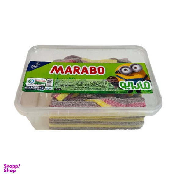 پاستیل نواری با طعم بلک بری مارابو وزن 900 گرم