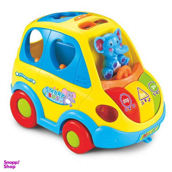 بازی آموزشی هولا مدل ماشین موزیکال با اشکال هندسی فیلی