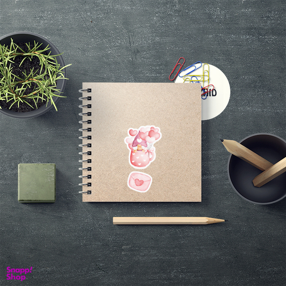 برچسب لاژید مدل کارتونی کد GN210 بسته 2 عددی