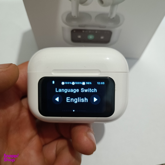 هدفون بلوتوثی مدل Airpods pro Touch screen anc/enc ا12